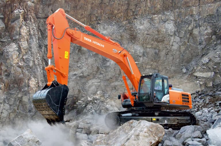 Tata Hitachi ZAXIS 400MTH Excavator | Price and Specs on Desi Machines