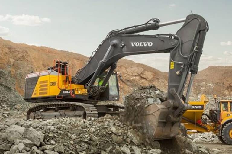 Volvo EC950E mining excavator