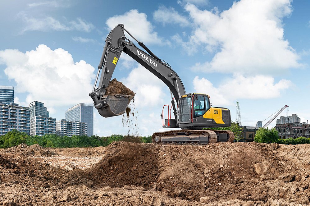 volvo excavator 210 price new