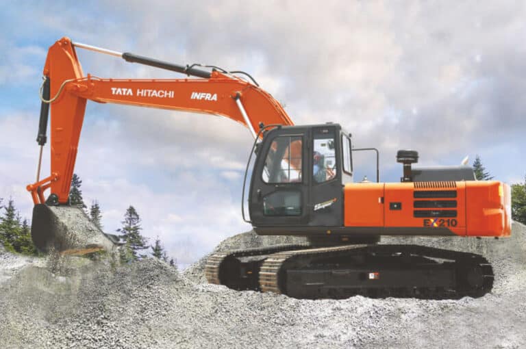 Tata Hitachi 210 Price