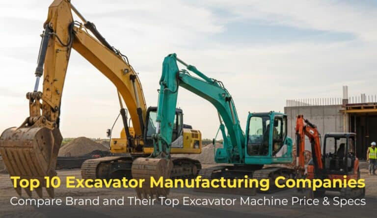 Top Excavator Manufacturer | Excavator Companies