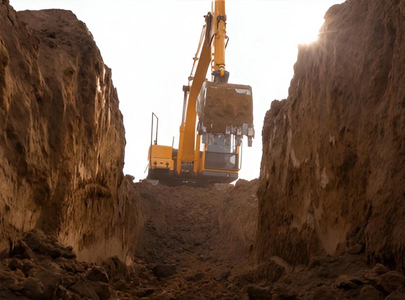 Long Arm Excavator