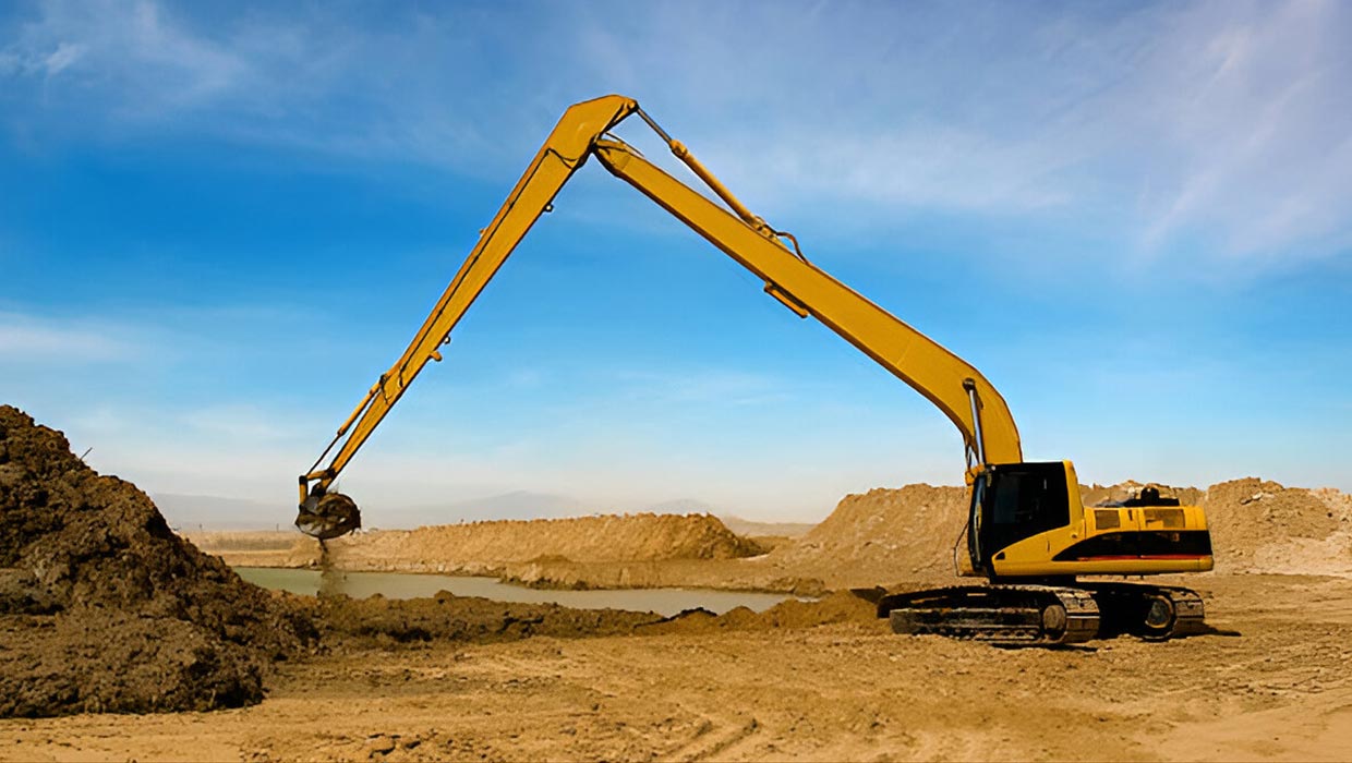 Long Reach Excavator Machines | Long Arm Excavator