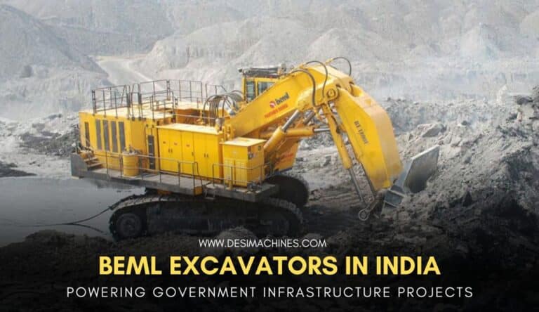 The Role of BEML Excavators in Government Infrastructure Projects