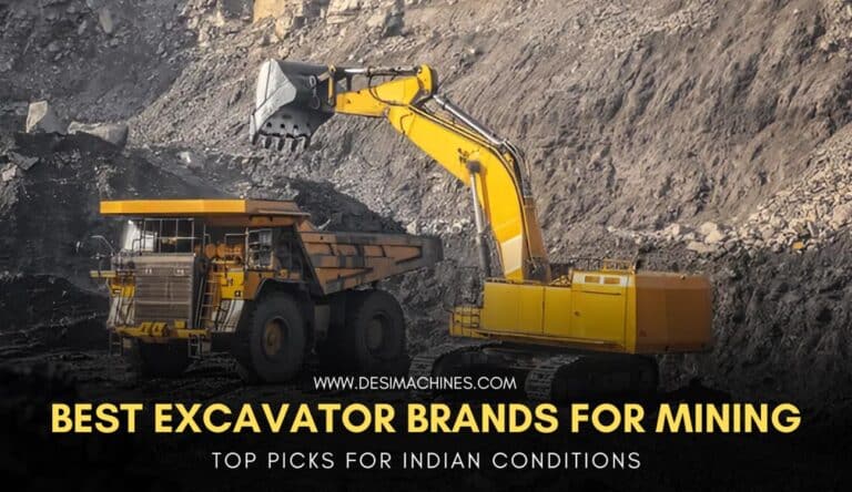Best Excavator Brand for Mining Applications in India
