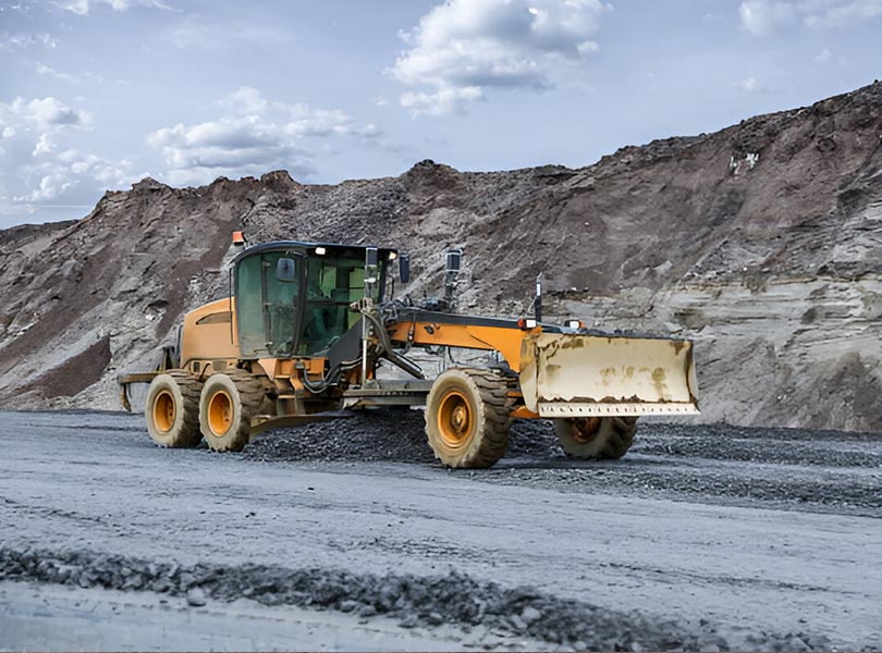 desi machines medium motor grader mining haul road maintenance