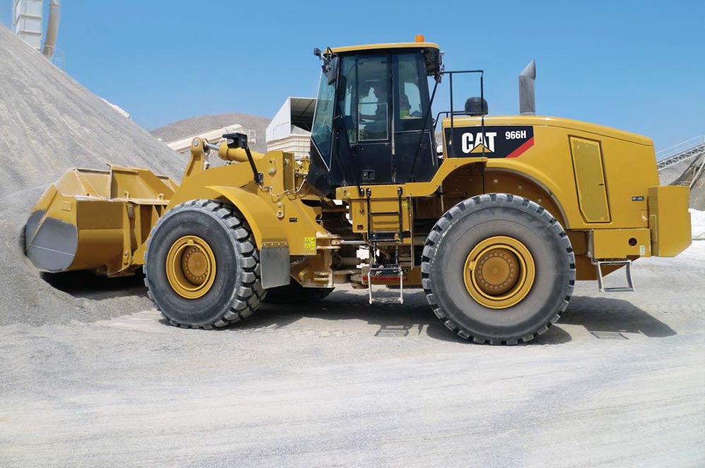 desi machines cat 966h wheel loader 1