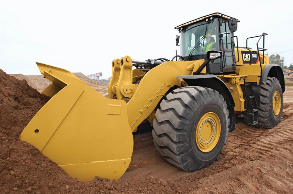 desi machines cat 980l wheel loader 1