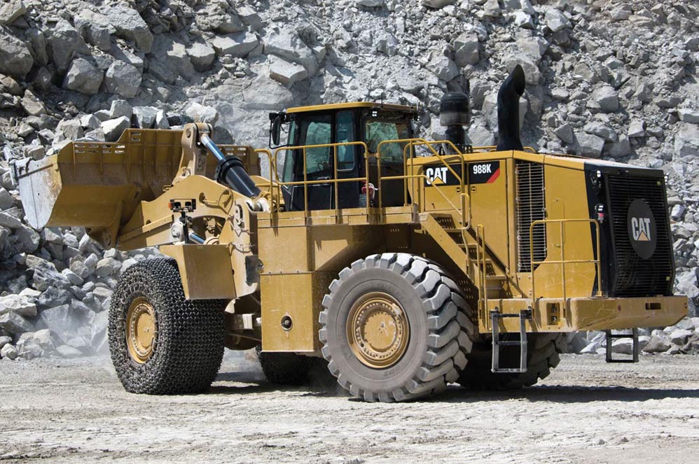 desi machines cat 988k wheel loader 1
