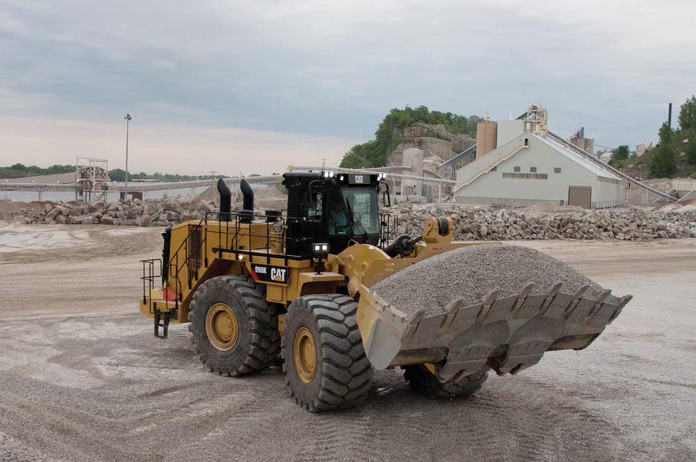 desi machines cat 990k wheel loader 3
