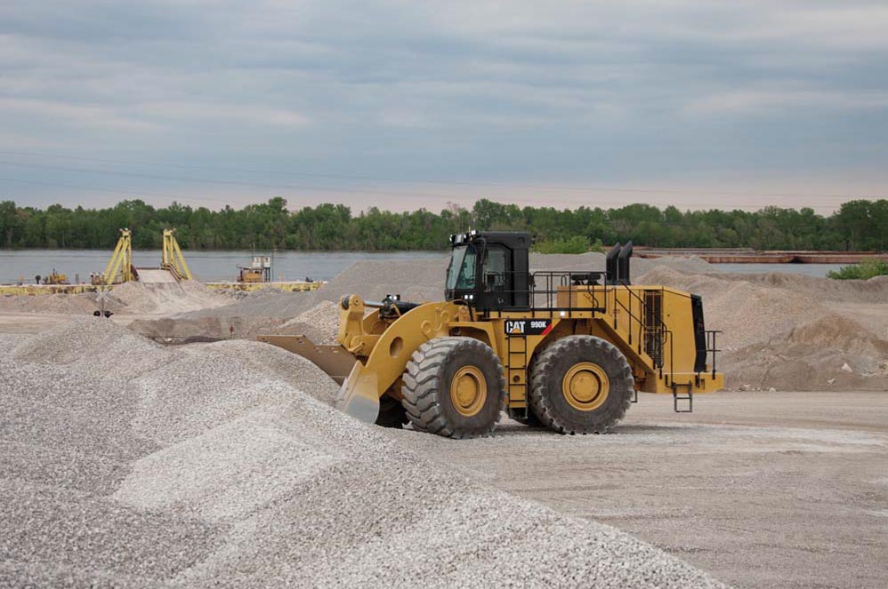 desi machines cat 990k wheel loader 5