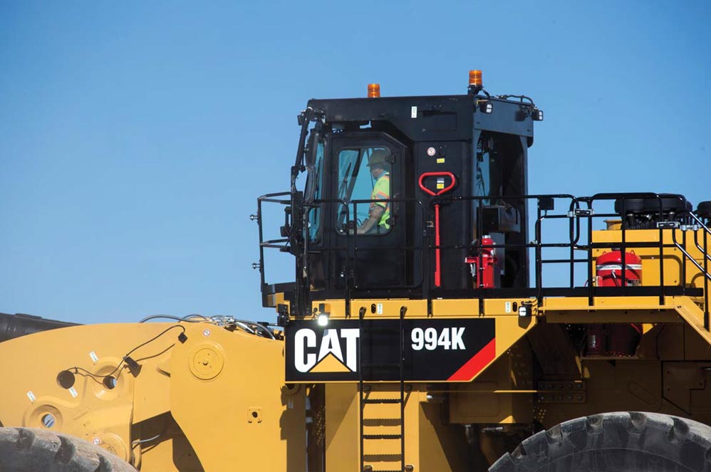 desi machines cat 994k wheel loader 8