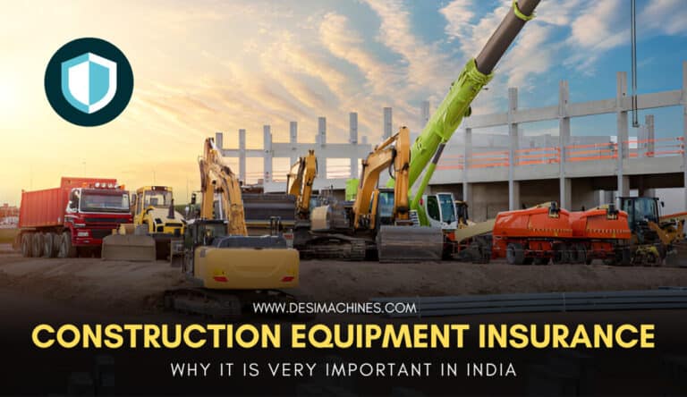construction equipment insurance in india