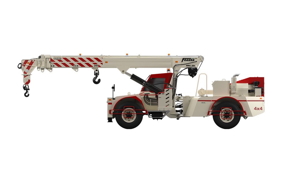 desi machines terex franna f20 5