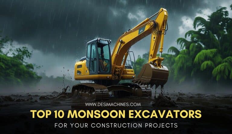 Top 10 Monsoon-Ready Excavators in India (2026)