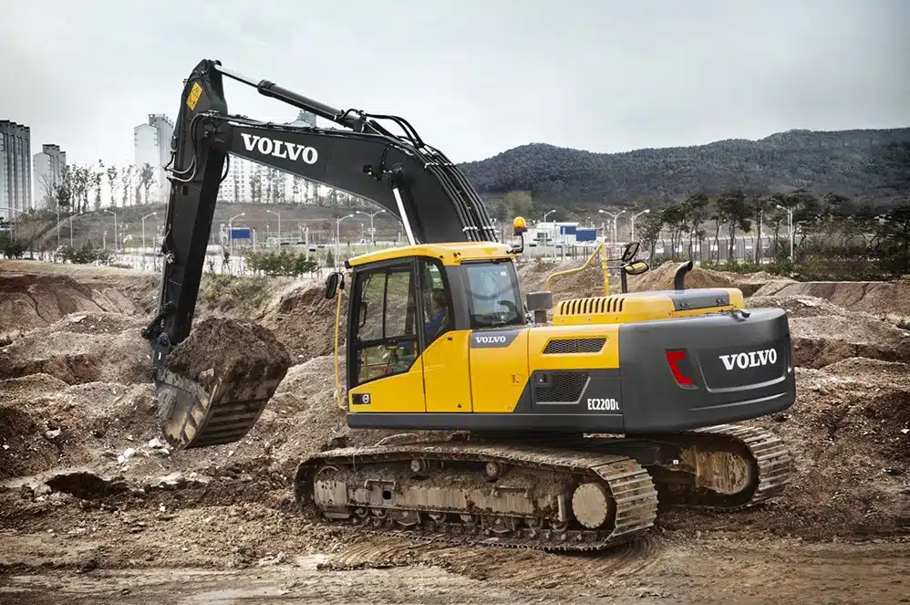 volvo 220 excavator price in india
