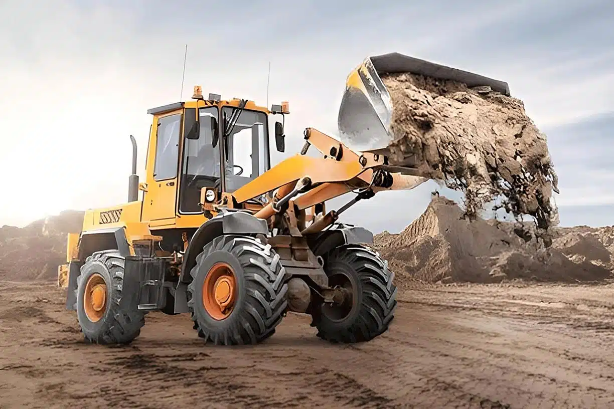 desi machines wheel loader