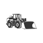 small wheel loader icon