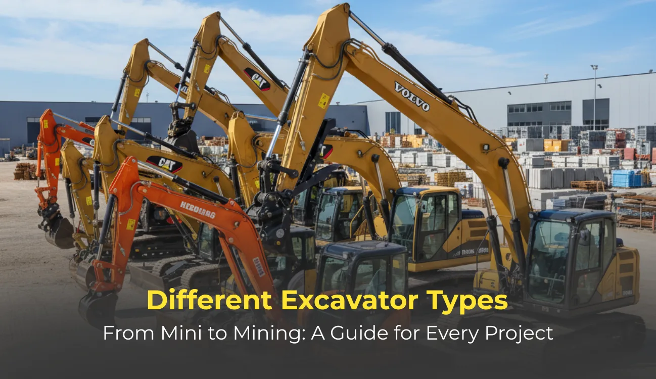 Different Excavator Types