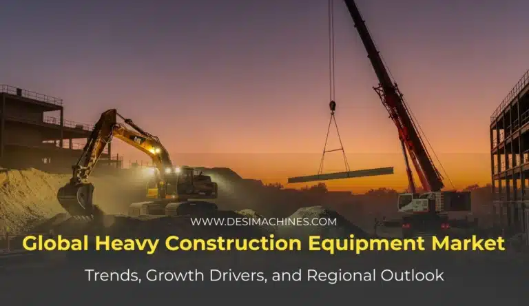 Global Heavy Construction Equipment Market to Reach Over $344 B by 2033: Trends, Growth Drivers, and Regional Outlook