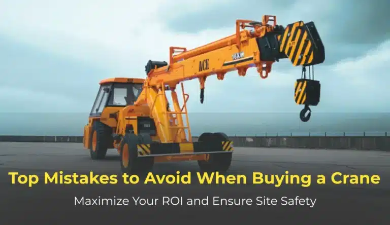 Top 5 Common Mistakes to Avoid When Buying a Crane