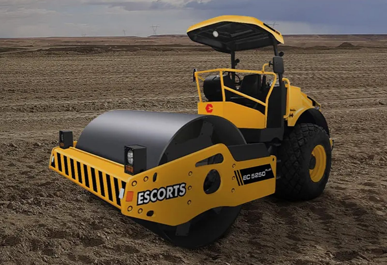 Escorts EC 5250 Plus Soil Compactor | Desi Machines