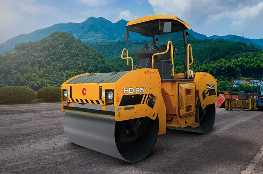 Escorts HD 85 PLUS Tandem Roller Compactor | Desi Machines
