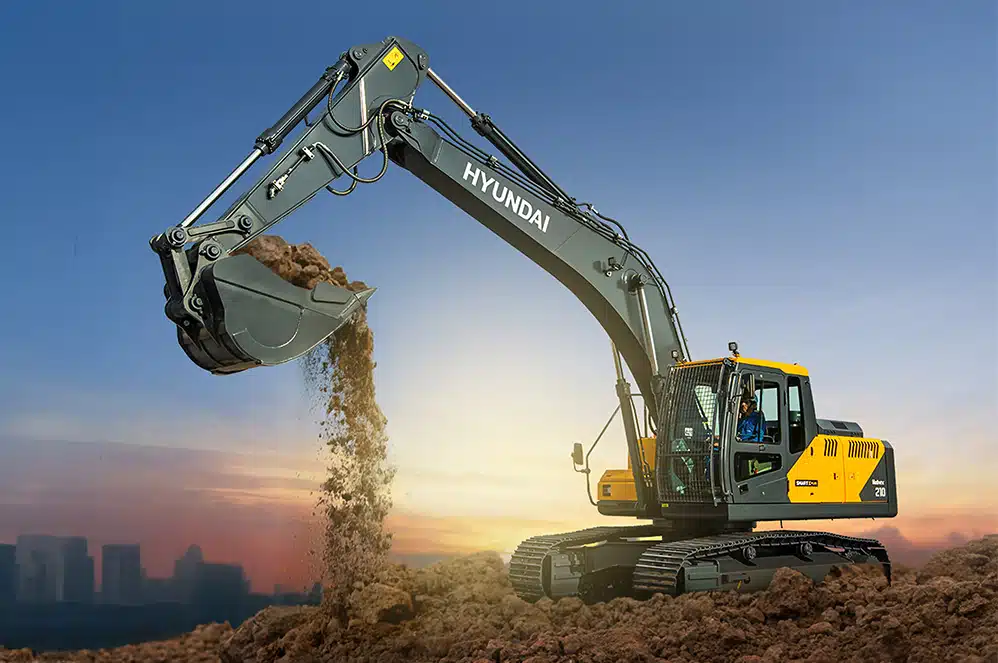 Hyundai R210 SMART X Plus Excavator Price & Specs in India | Desi Machines
