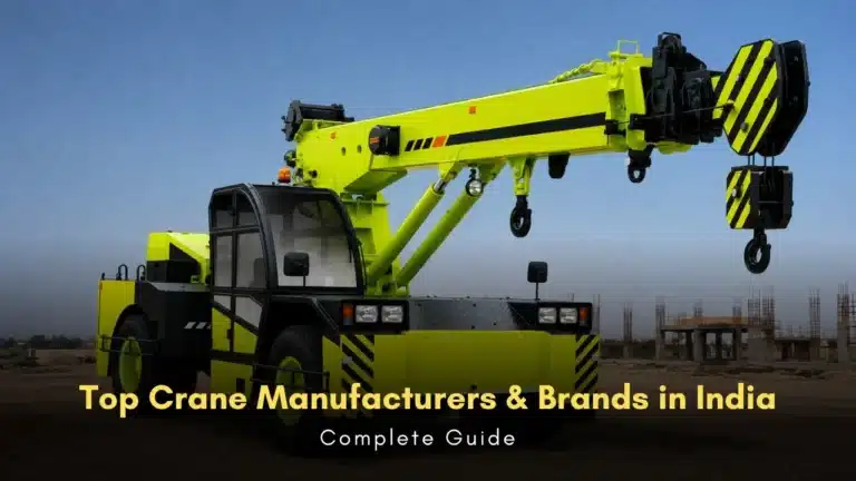 Top Crane Manufacturers & Brands in India (2026) 3 Top Crane Manufacturers & Brands in India (2026)