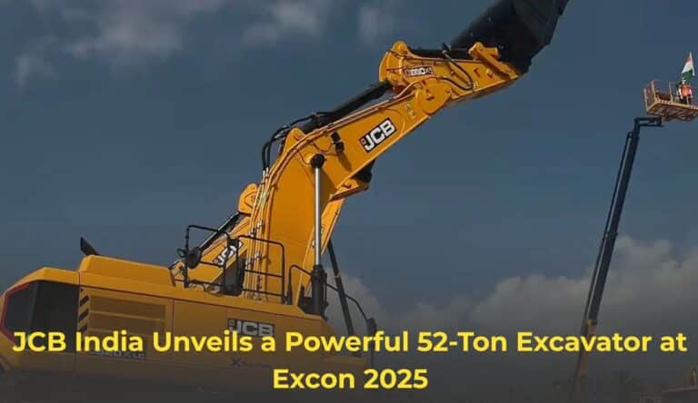 JCB India unveils a powerful 52-ton excavator at EXCON 2025