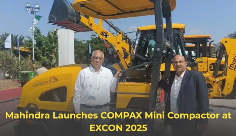 Mahindra Launches COMPAX Mini Compactor at EXCON 2025