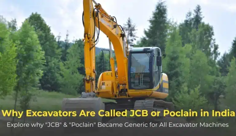 Why Excavators Are Called Poclain or JCB in India 17 Why Excavators Are Called Poclain or JCB in India