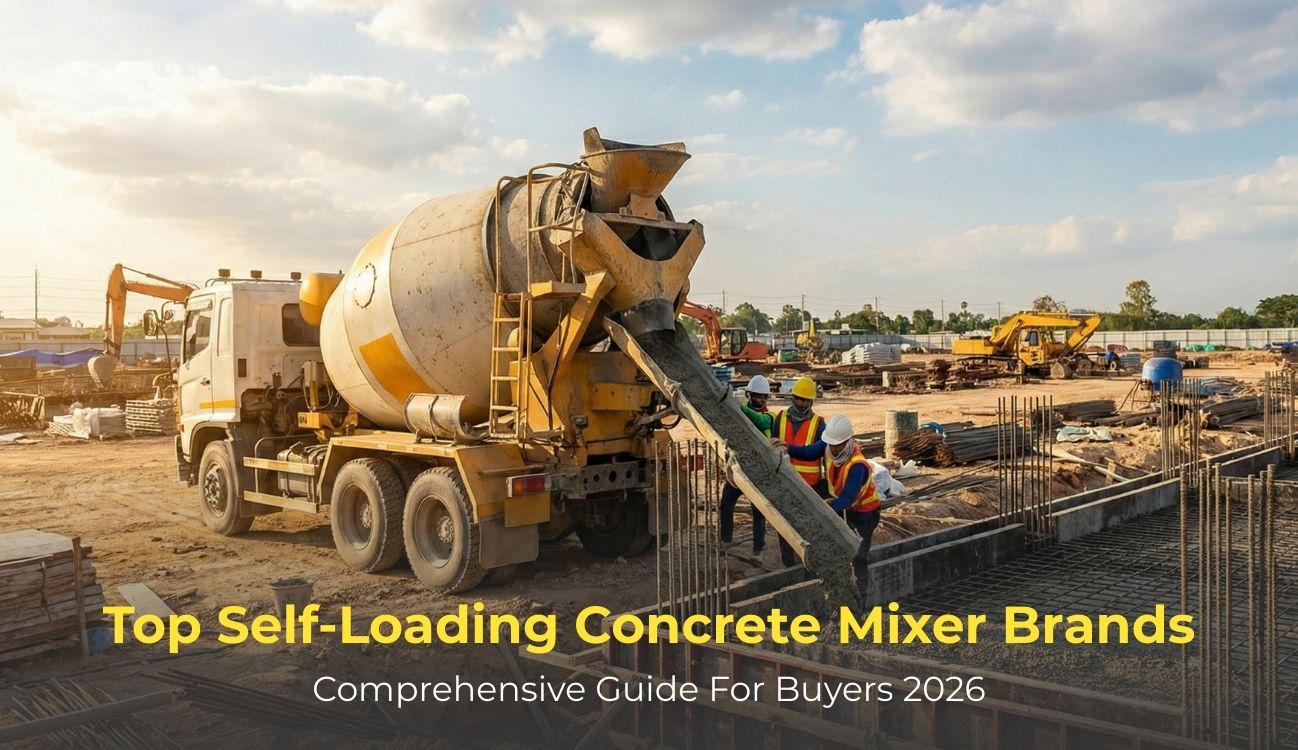 Top Self-Loading Concrete Mixer Brands