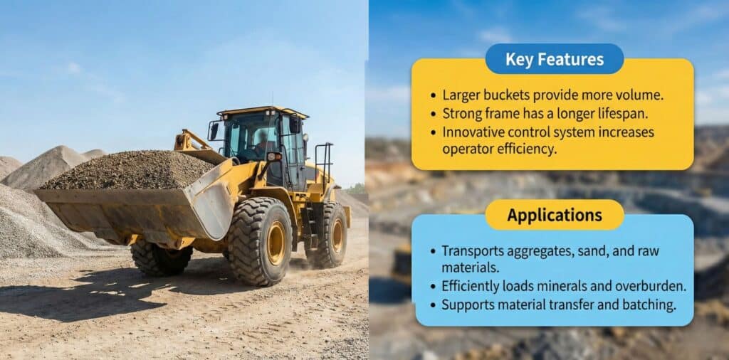 Wheel Loader Key Freatures and Applications