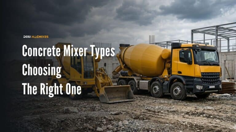 Concrete Mixer Types: Complete Guide to Choosing the Right Mixer