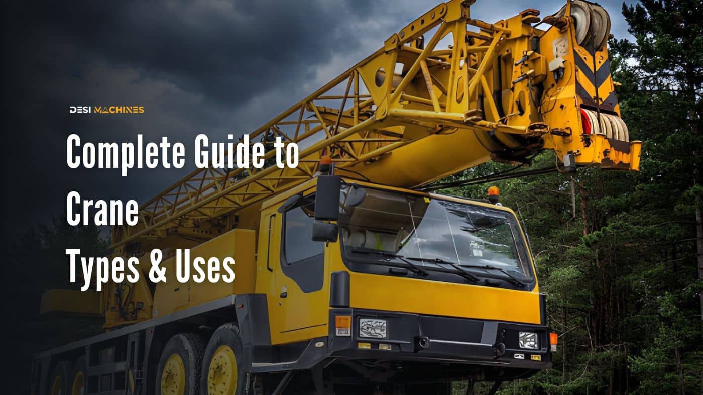Cranes: Types, Mechanisms, Applications & Buying Guide