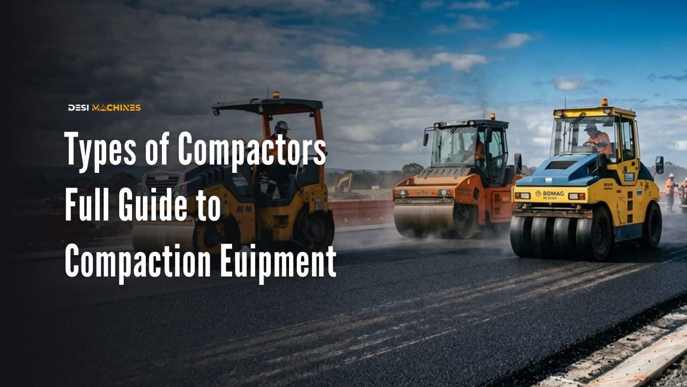 Types of Compactors: Complete Guide to Compaction Equipment