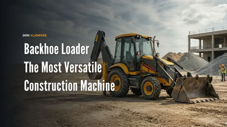 Backhoe Loader: The Most Versatile Construction Machine