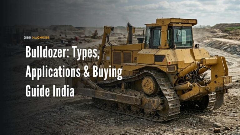 Bulldozer: Types, Applications & Buying Guide India