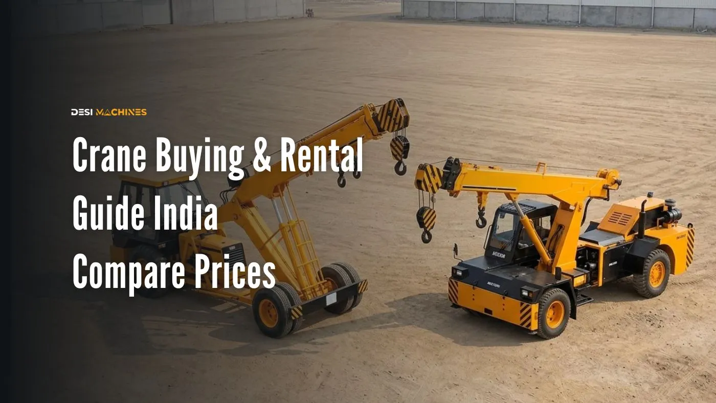 Crane Buying and Rental Guide India: Compare Prices & Make the Right Choice