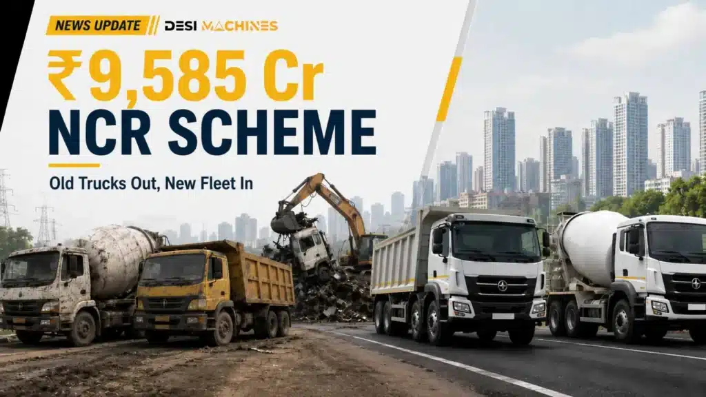 Transit Mixer & Truck Owners: Rs 9,585 Cr NCR Scheme