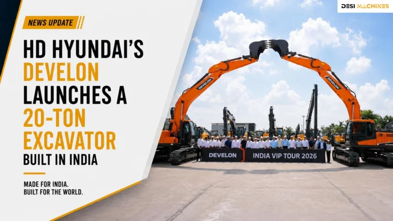 HD Hyundai's Develon Launches a 20-Ton Excavator Built in India 5 HD Hyundai’s Develon Launches a 20-Ton Excavator Built in India