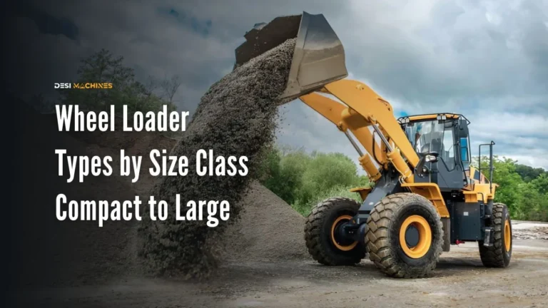Wheel Loader Types by Size Class: Compact to Large