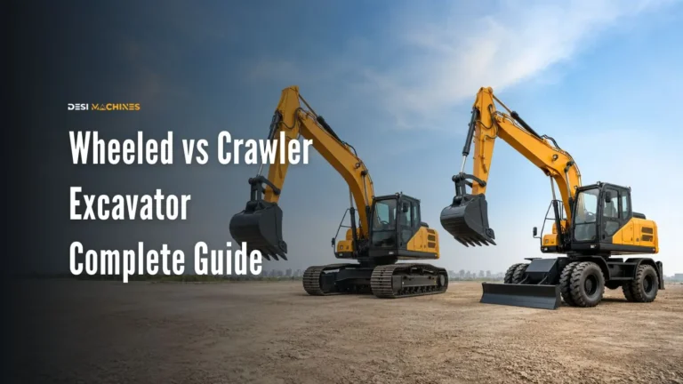 Wheeled Excavator vs Crawler Excavator: Complete Comparison Guide for Construction Projects