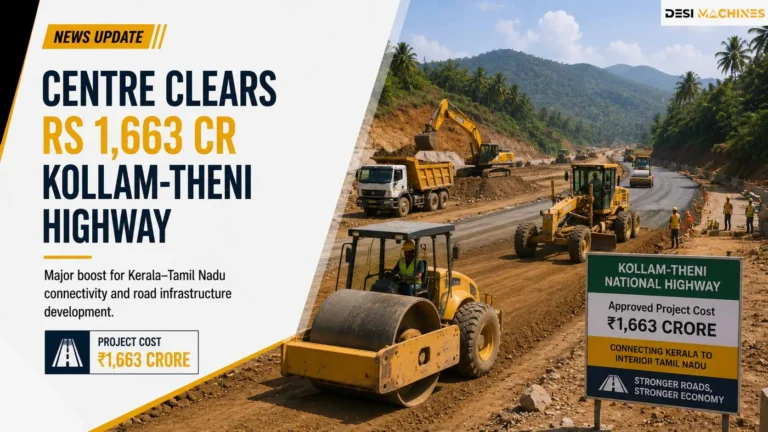 Centre Clears Rs 1,663 Cr Kollam-Theni Highway