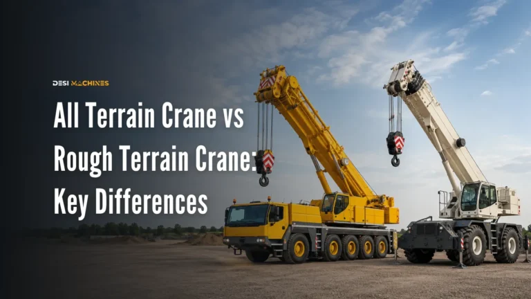 All Terrain Crane vs Rough Terrain Crane: Key Differences