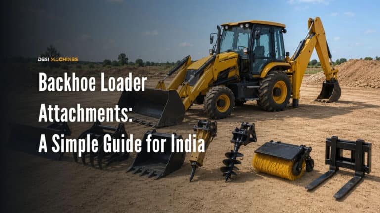 Backhoe Loader Attachments: A Simple Guide for India