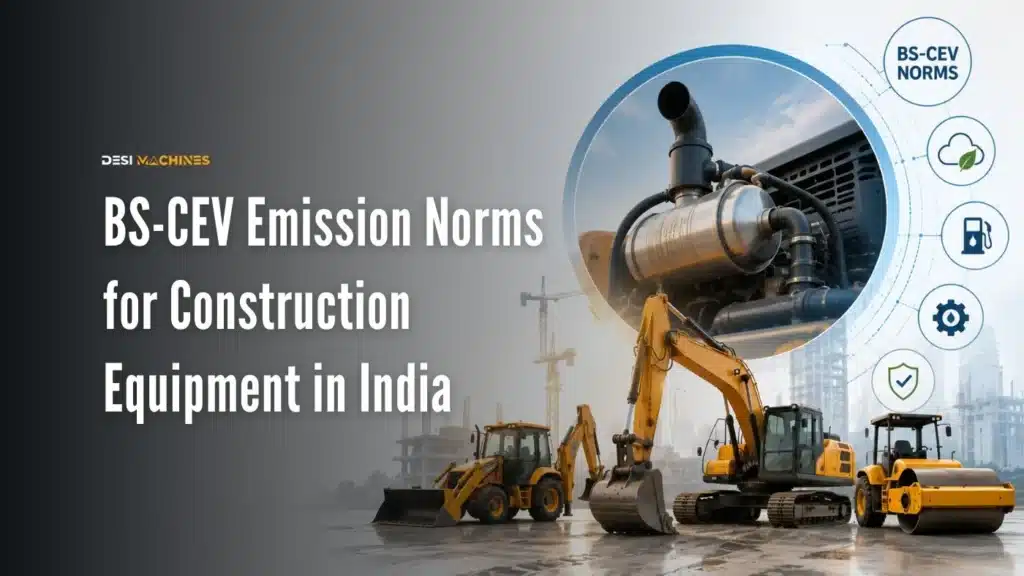 BS-CEV Emission Norms for Construction Equipment in India