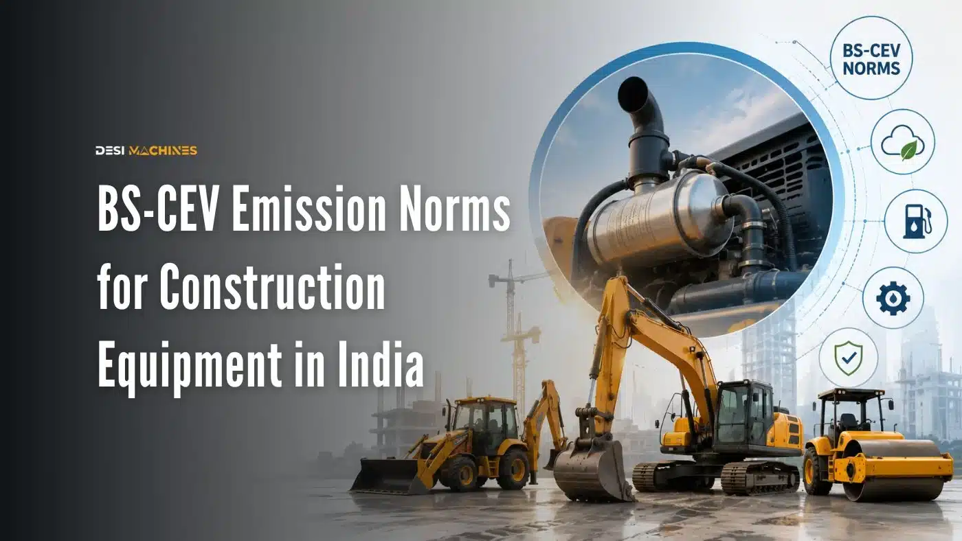 BS-CEV Emission Norms for Construction Equipment in India