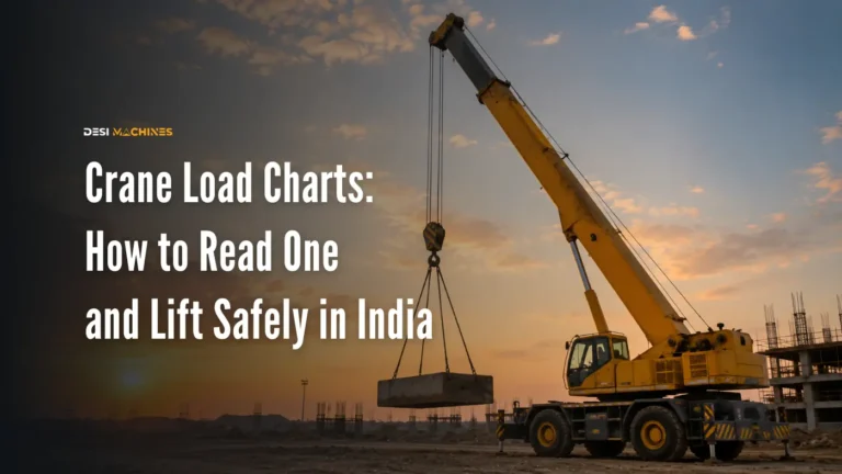 Crane Load Charts: How to Read One and Lift Safely in India